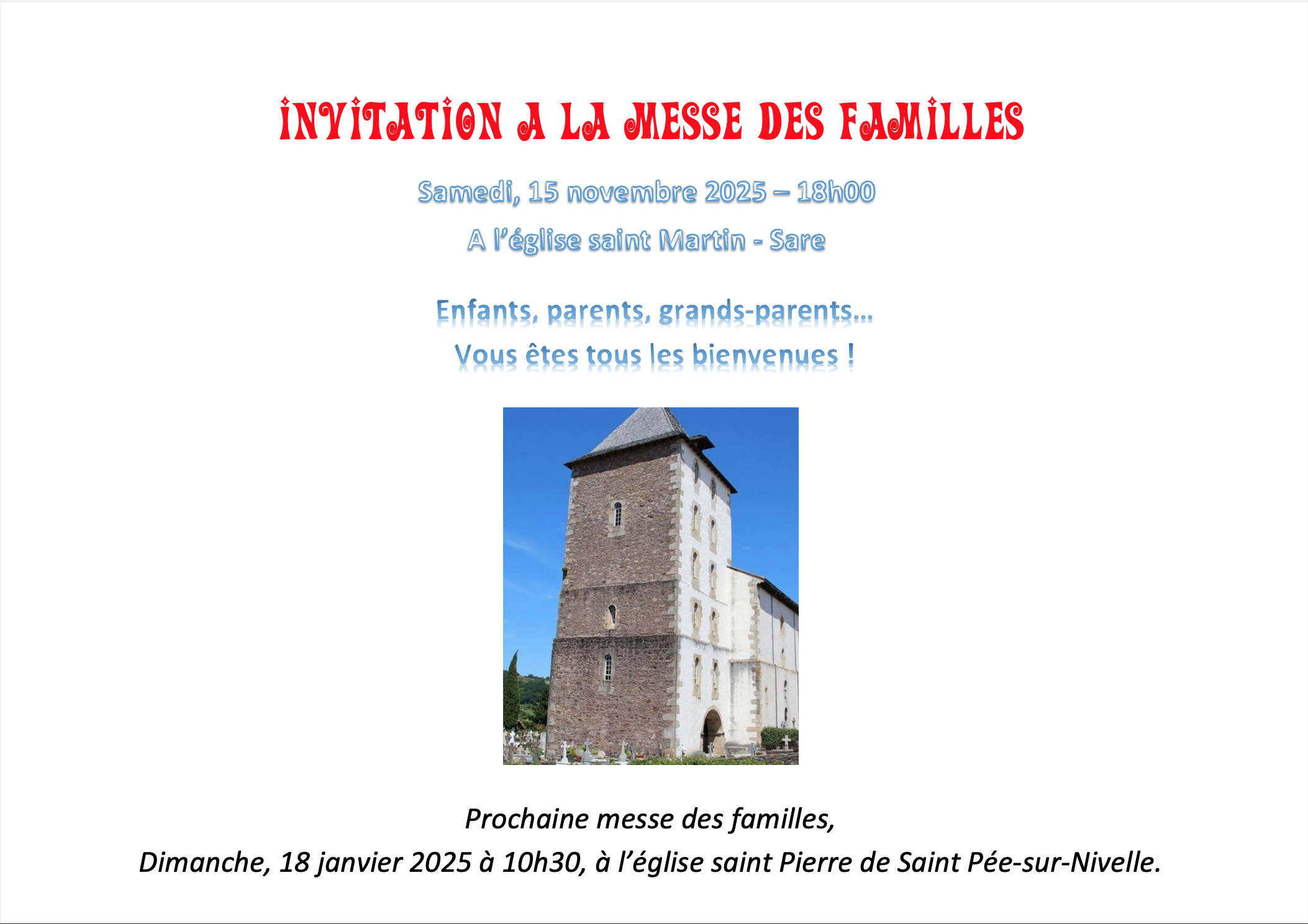 invitation messe des famille 151125